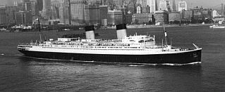 france ss ile french liner dummy third seen her 1950